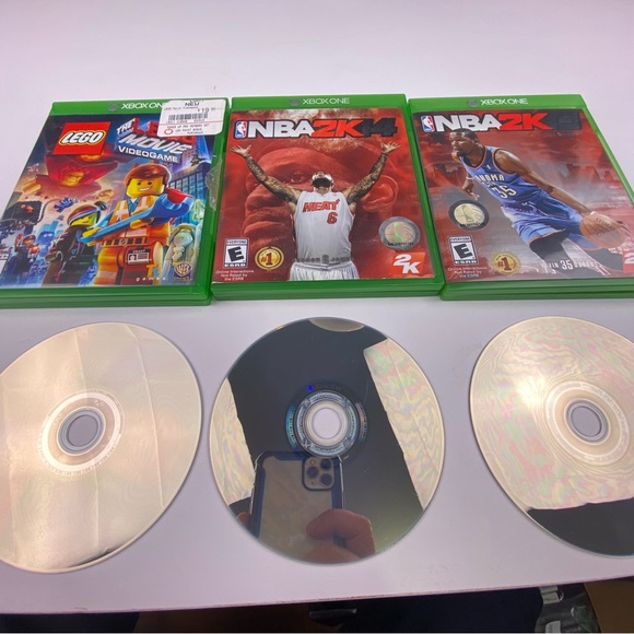 XBOX ONE 3 Game Bundle Lego NBA 2K 14 2K 15 Basketball LeBron Durant Microsoft - Picture 3 of 7